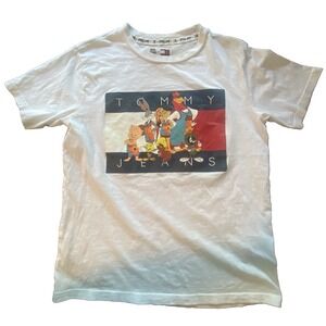 TOMMY JEANS X‎ SPACE JAM TUNE SQUAD TEE - BUGS LEBRON FOGHORN KID'S Medium NWoT